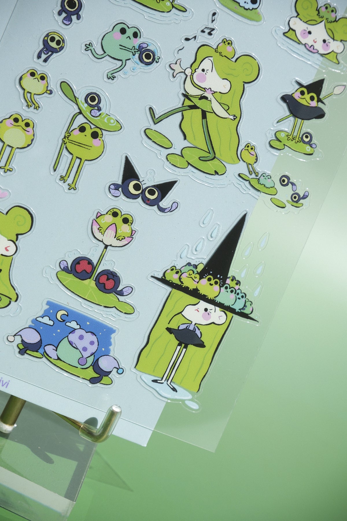 *Stickersheet* Molly's Frog Friends