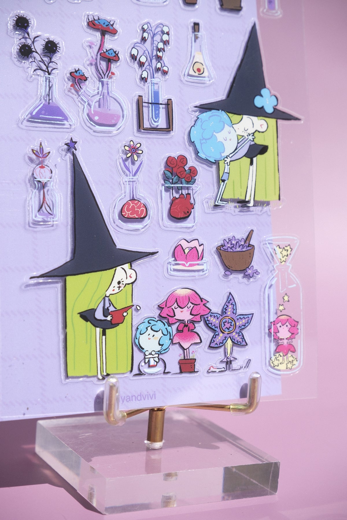 *Stickersheet* Flower Laboratory