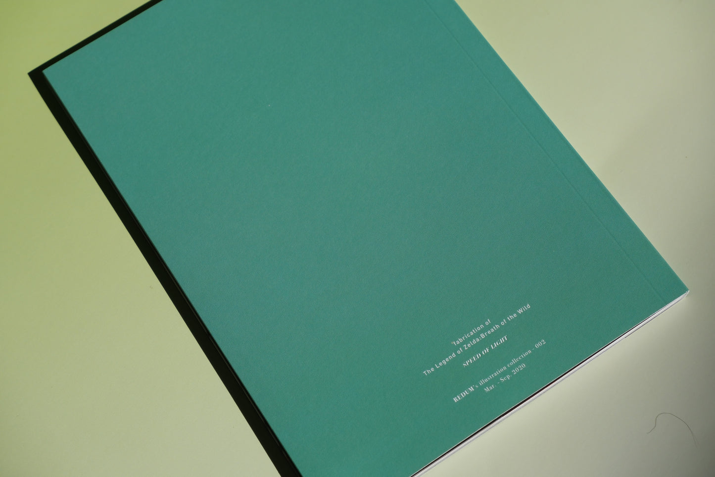 "Speed of Light" art book, 6 x 8", by Redum