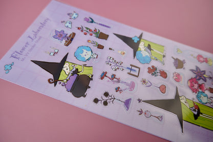 *Stickersheet* Flower Laboratory