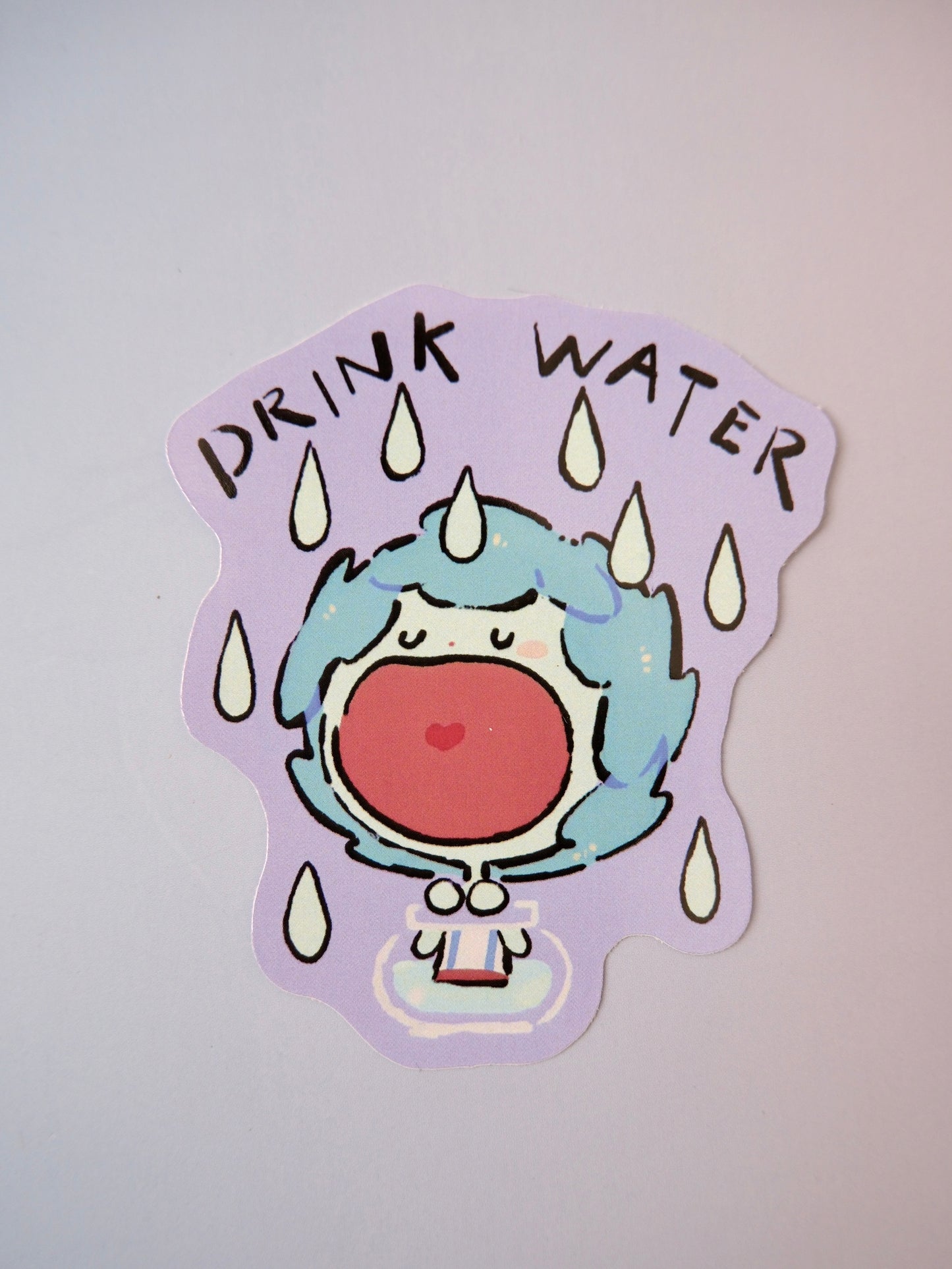 *Sticker* Drink Water