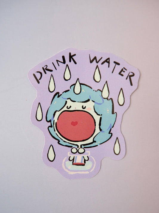 *Sticker* Drink Water
