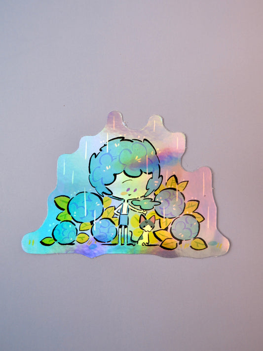 *Sticker* Hydrangea