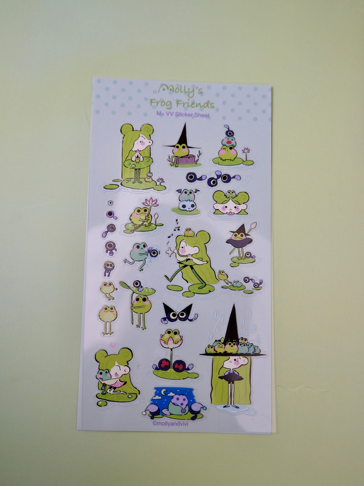 *Stickersheet* Molly's Frog Friends
