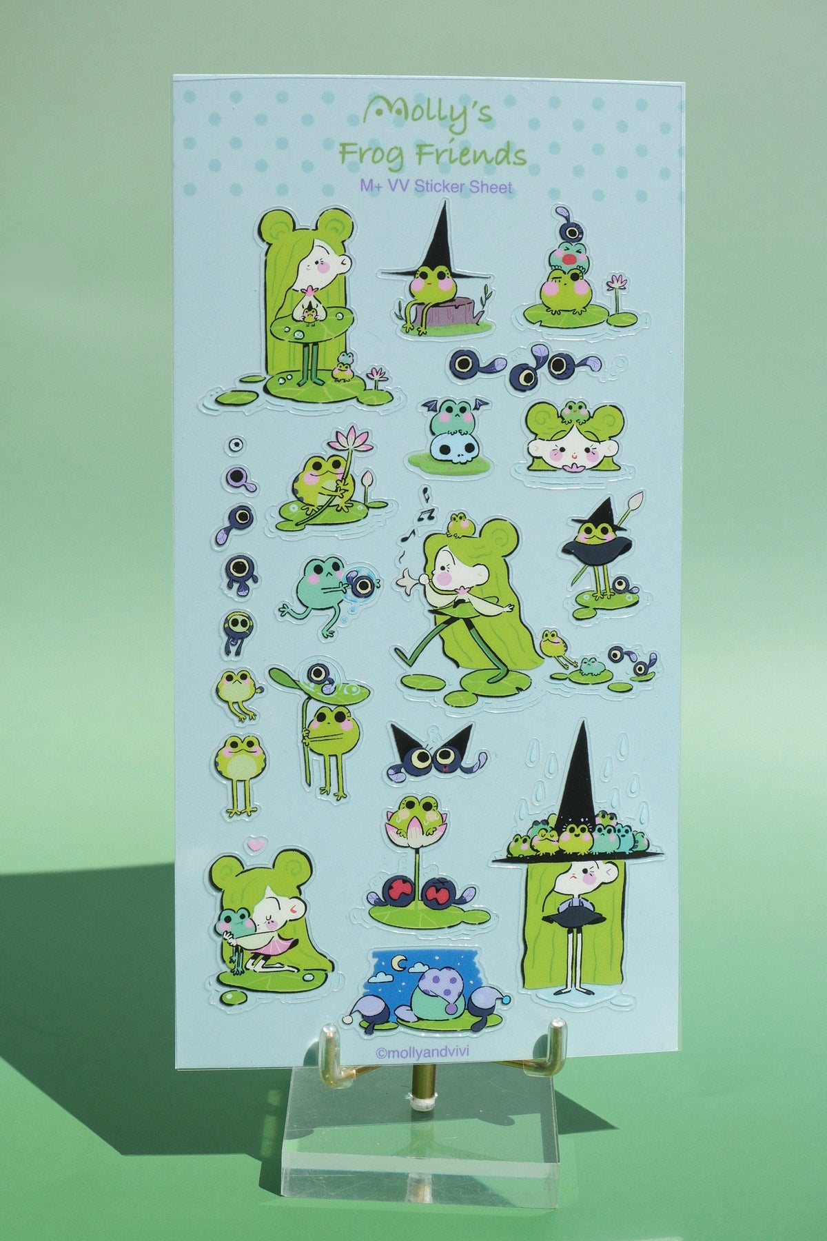 *Stickersheet* Molly's Frog Friends