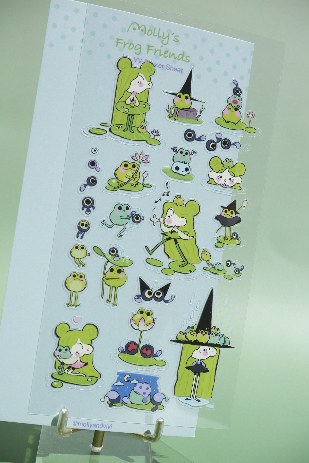 *Stickersheet* Molly's Frog Friends