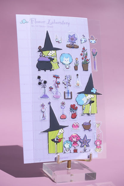 *Stickersheet* Flower Laboratory