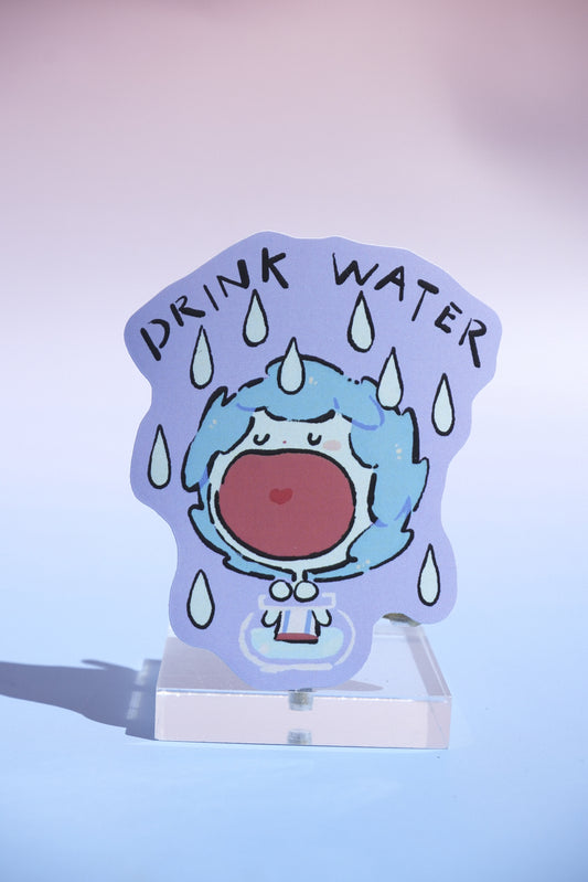 *Sticker* Drink Water