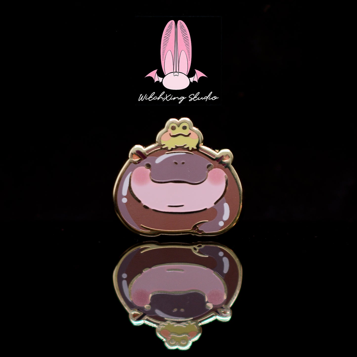 *SHOP DROP* Bad Girls Club "Moo Deng" enamel pin