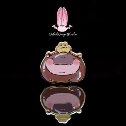 *SHOP DROP* Bad Girls Club "Moo Deng" enamel pin