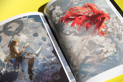 "Echo" art book, 7 x 10", by Redum