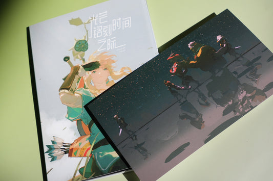 "Speed of Light" art book, 6 x 8", by Redum