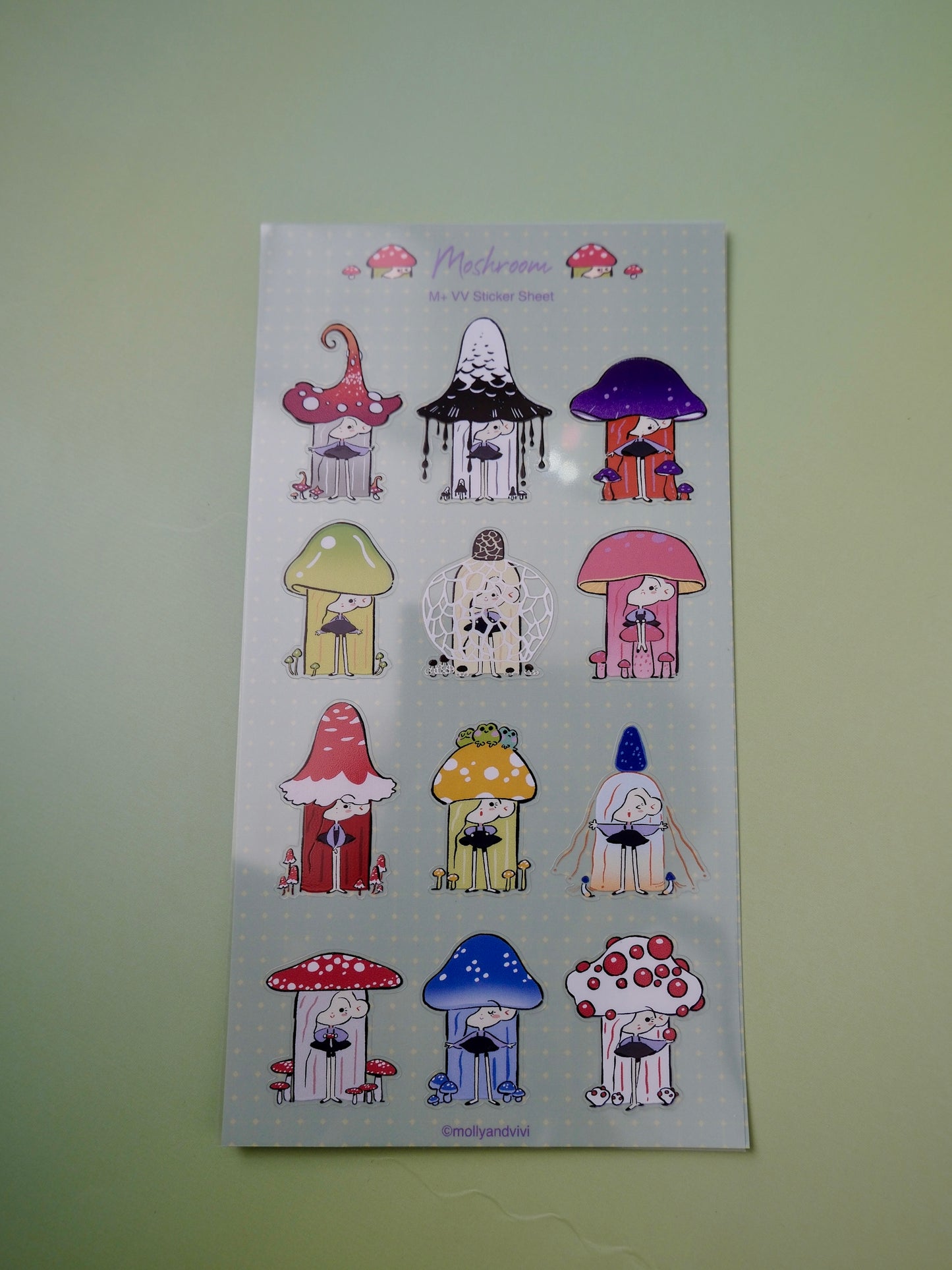 *Stickersheet* Moshroom