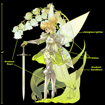 *PRE-SALE* Girl with Sword "Lily of the Valley Knight"